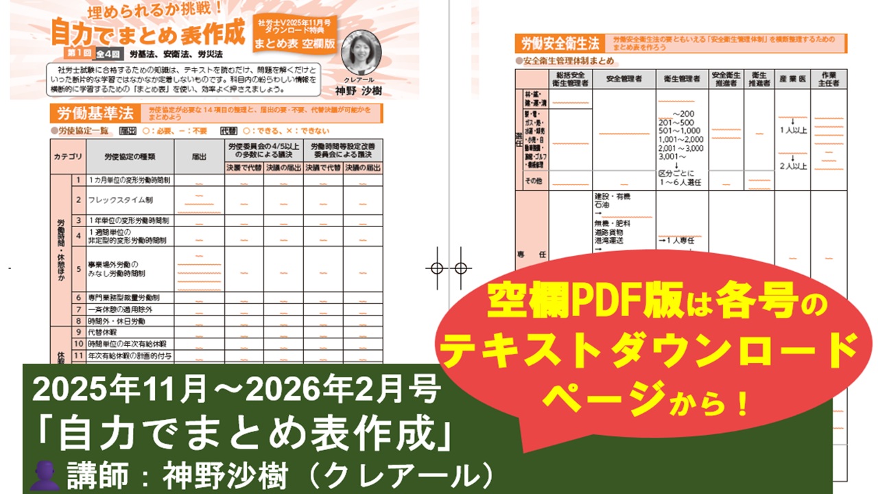 自力でまとめ表作成（第１回～第４回）